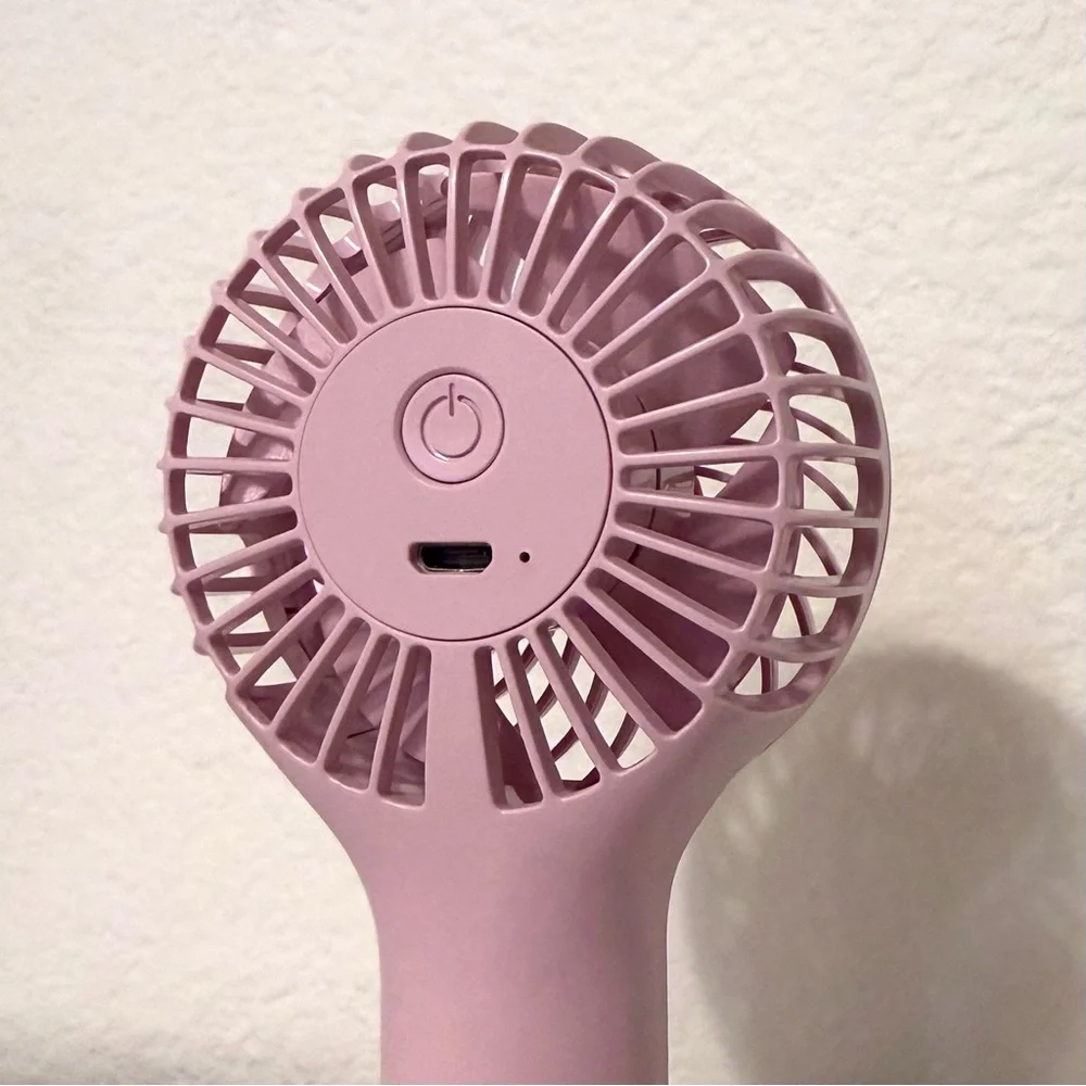 Official BT21 Cooky Mini Handy Hand-Held Rechargeable Fan with Wrist Strap - Picture 11 of 14